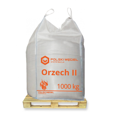 WĘGIEL "ORZECH II" bigbag 1t / węgiel kamienny
